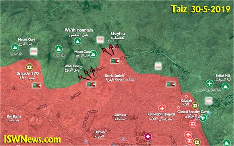 Taiz Military Situation 30 May 2019 - Islamic World News