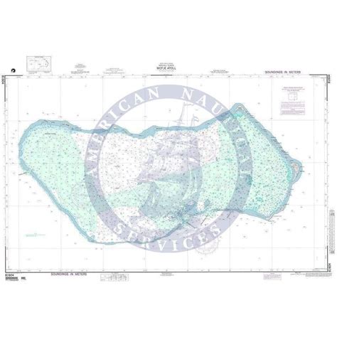 Nga Nautical Chart 81604 Wotje Atoll Marshall Islands Amnautical