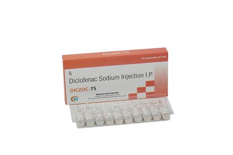 Diclofenac Sodium 75Mg Ml At Rs 15 Piece Diclofenac Sodium Injection