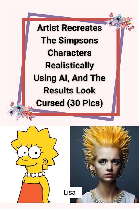 Artist Recreates The Simpsons Characters Realistically Using Ai And The Results Look Cursed 30