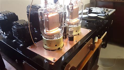 Ламповый усилитель на ГУ-81М - YouTube