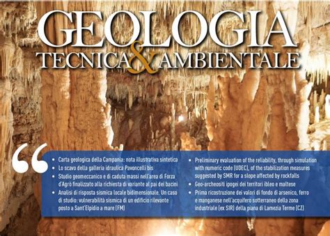 GEOLOGIA TECNICA AMBIENTALE N 2 2020