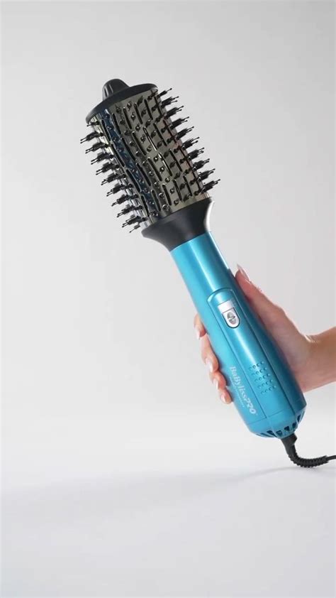 Hot Air Styling Brush Con Barril De De True Nano Titanium V Deo Nano Titanium Secador