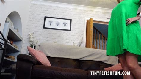 TFF Busty Brunette Giantess Charlie Atwell Dominates Crushes Tiny Guys K UHD MP