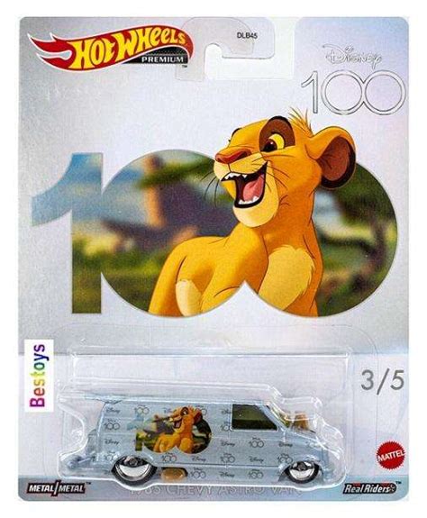 Models Hot Wheels Pop Culture Disney 100 Years Set Citroen Chevy