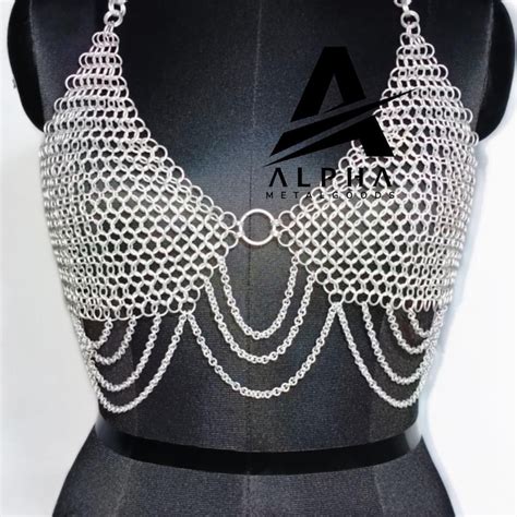 Chainmail Bikini Etsy