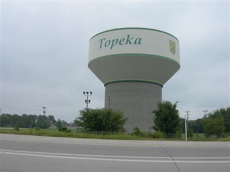 Topeka Water Tower Near The I 335 I 470 Interchange In Top Flickr