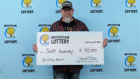 Michigan man wins $100,000 in second-chance lottery scratch-off ...