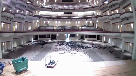 Belk Theater Seat Swap Time Lapse Youtube