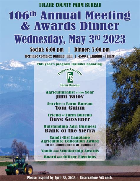 E-News and Updates from Tulare County Farm Bureau