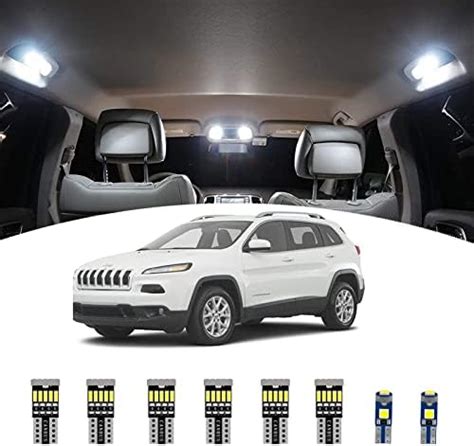 Amazon Pcs Cherokee Interior Led Lights Kit Super Bright Led