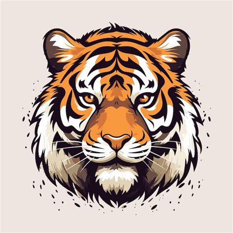 Premium Vector Tiger Logo Vector Sticker