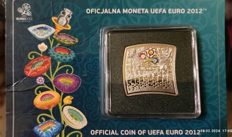 20 zł 2012 Oficjalna Moneta UEFA EURO 2012 w blistrze + Folder | Kielce ...
