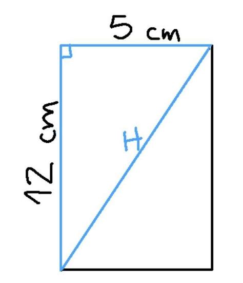 El Lado De Un Rect Ngulo Hace Y Cm De Respectivamente Calcula La