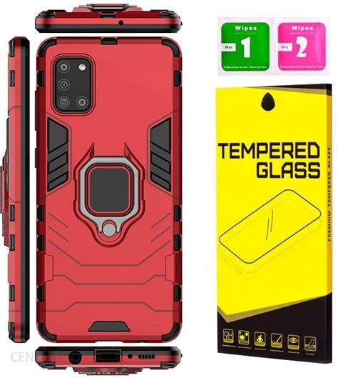 Etui Pancerne Armor Do Samsung Galaxy A31 Szkło 9H Etui na telefon