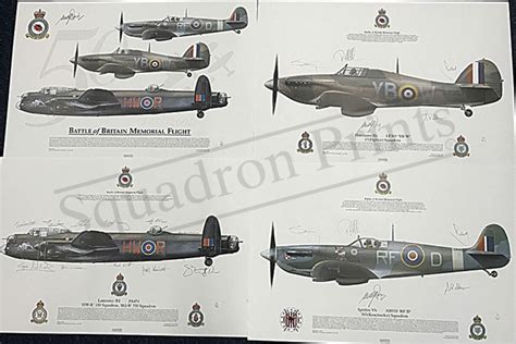 BBMF 50th - Signed Print | Squadron Prints