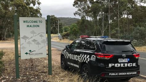 Victoria Police Public Order Response Team Take Part In Operation