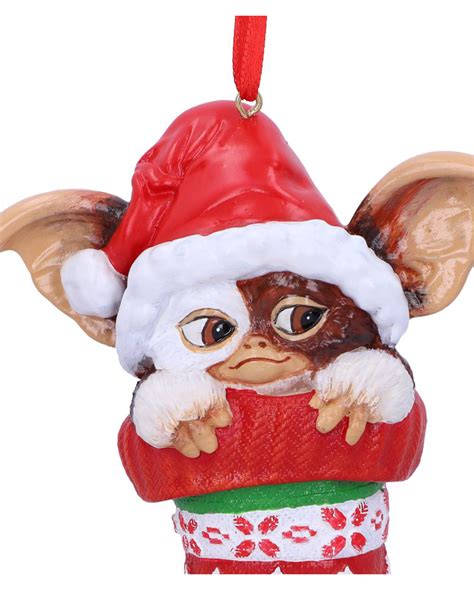 Gremlins Gizmo In Christmas Stocking Christmas Ball | Horror-Shop.com