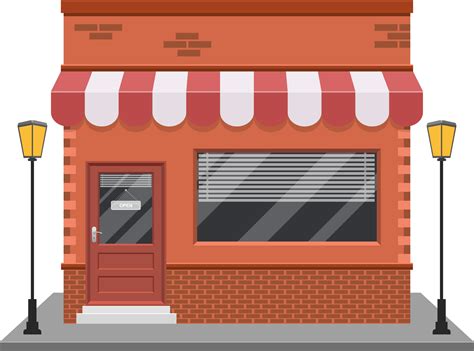 Storefront Clipart Design Illustration 9385573 Png