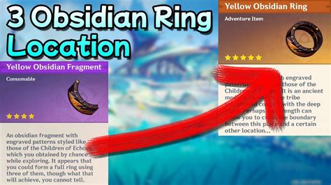 Obsidian Ring Vault Location Natlan Genshin Impact Youtube