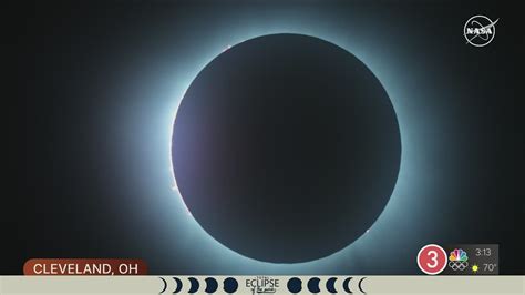 April 8 2024 Eclipse Time Cleveland Ohio - Barby Carlynn