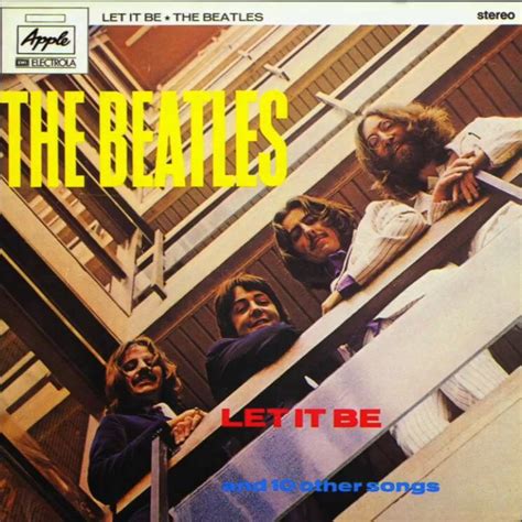 Original album cover for ‘Let It Be’ : r/beatles