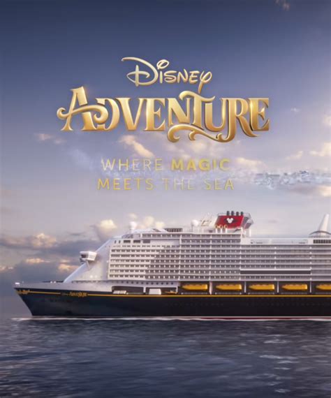 Disney Cruise Line Shares New Disney Adventure Cruise Ship Promo Video ...