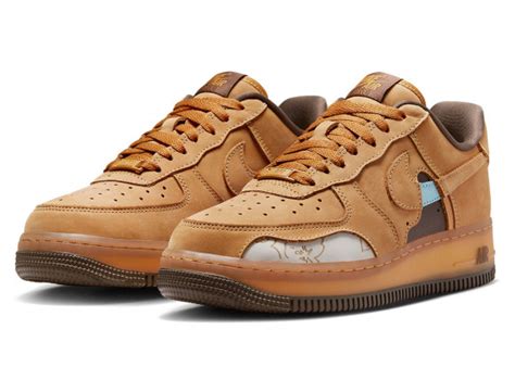 Nike Air Force 1 Low Wheat Mocha Sakura