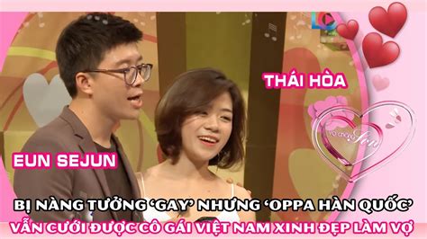 Bị nàng tưởng là GAY nhưng Oppa Hàn Quốc vẫn cưới được cô gái Việt Nam xinh đẹp làm vợ YouTube