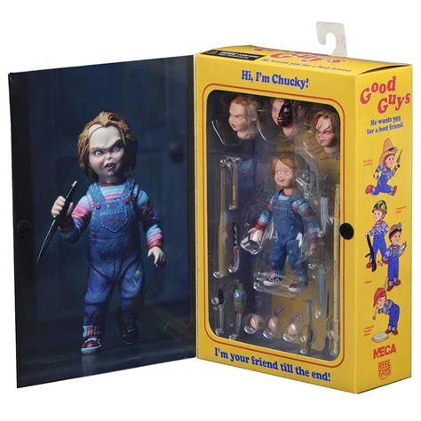 Child's Play Neca - NECA Child's Play Ultimate Chucky 7" Scale Action Figure — the ...