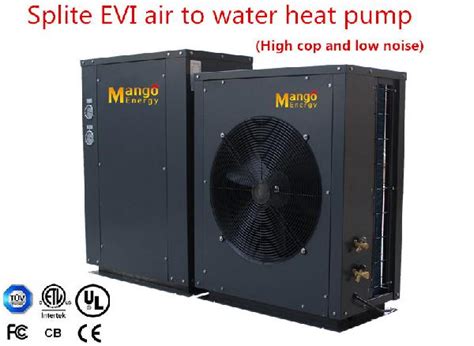 Hot Water P P P Splite Air To Water Heat Pump High Cop Low Noise Ce Certification