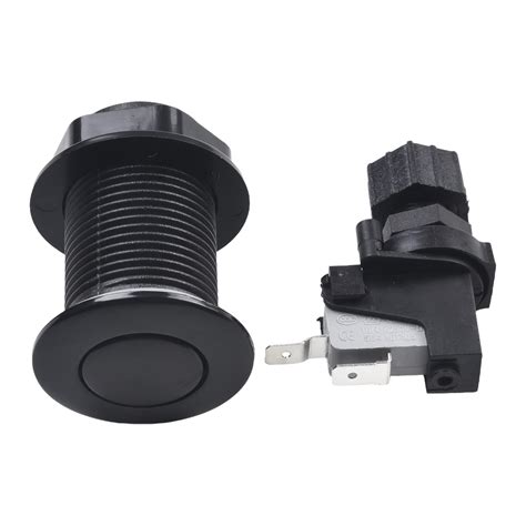 Garbage Disposal Air Switch Kit Air Switch Button Kit For Spa S32mm Black