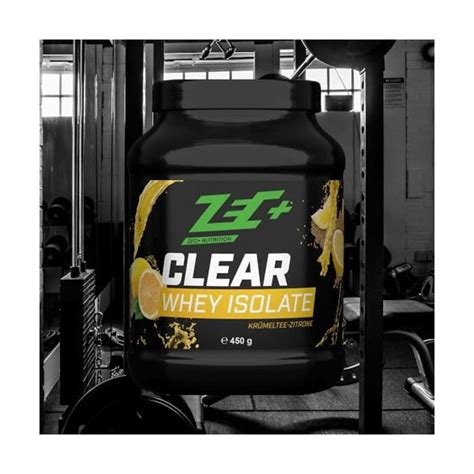 Zec Clear Whey Isolate 450g Crumb Tea Citron