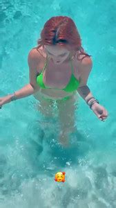 INSTA VID K2S Bella Thorne Green Bikini 06 27 2021 Phun Org Forum