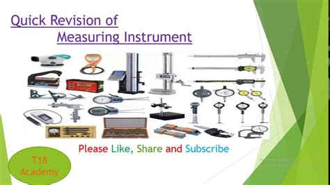 Measuring Instruments In Physics With Names