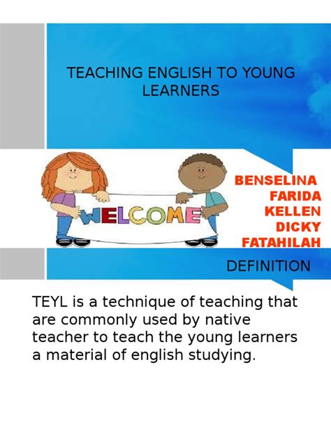 Teaching English To Young Learners | PDF | Teaching | Learning