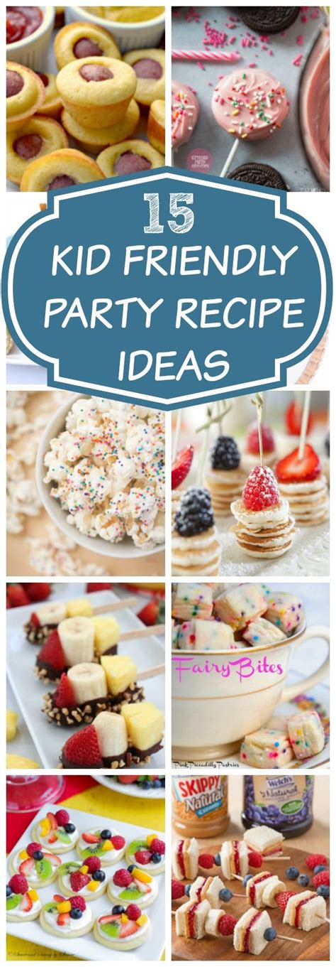 Food Ideas For Kids Birthday Party | Examples and Forms