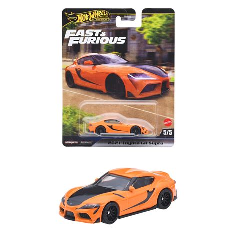 楽天ブックス ホットウィール Hot Wheels ワイルドスピード 2021 トヨタ GR スープラ 乗り物おもちゃ ミニカー 3歳から オレンジ JBM00 玩具