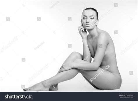 Beautiful Nude Woman Perfect Skin On Stock Photo Shutterstock