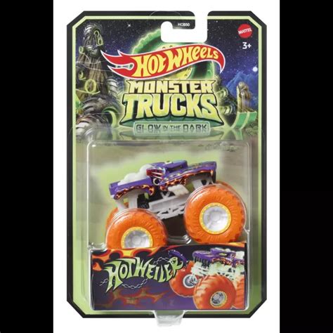 Hot Wheels Monster Trucks Lumineaz N Ntuneric Hotweiler Tulli Ro