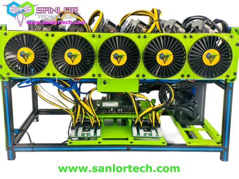 Sanlor Technologies Complete Crypto Mining Rig Bit Ranger Gpu Mining