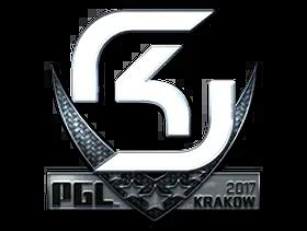 Sticker SK Gaming Foil Krakow 2017 Tradeit