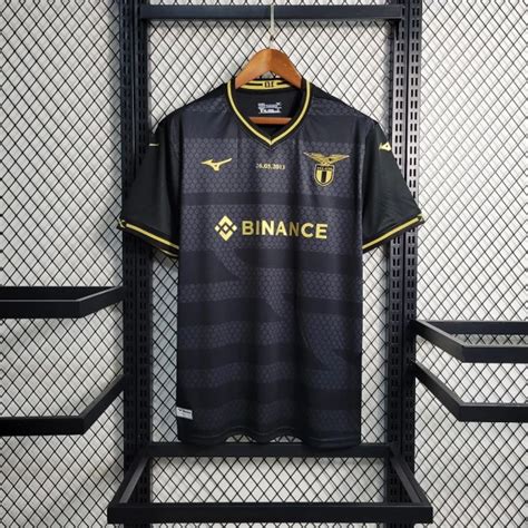 Jual BAJU BOLA JERSEY LAZIO BLACK ANNIVERSARY 2023 2024 JERSEY BOLA