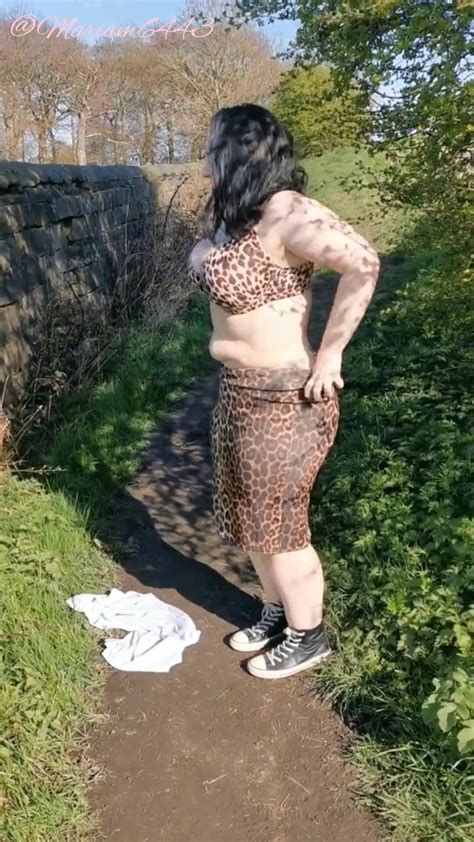 Naughty Hottie Gets Naked In The Country ThisVid