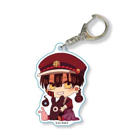 Japan Anime Toilet Bound Hanako Kun Keychain Romantic Card Design
