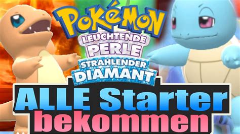 Alle Starter In Pokémon Strahlender Diamant And Leuchtende Perle Guide