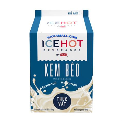 Kem Béo Thực Vật Richs Ice Hot 454G Creamer Non Dairy HavaMall Siêu Thị Hàng Nhập Khẩu Uy Tín