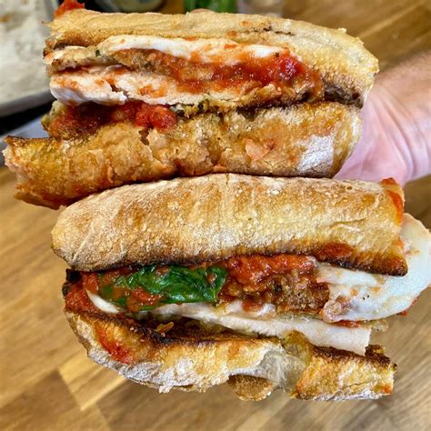 Hot Hero Chicken Parmigiana Drews Market Italian