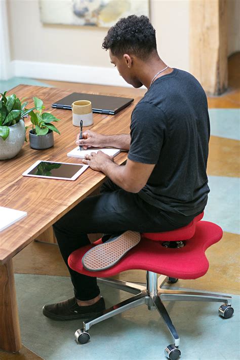 Backless Ergonomic Chair
