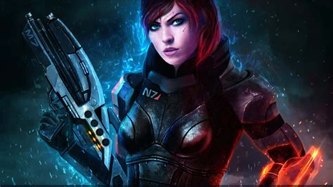 100 Mass Effect Femshep Wallpapers